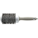 Olivia Garden Expert Blowout Shine White & Grey Körkefe 55 mm
