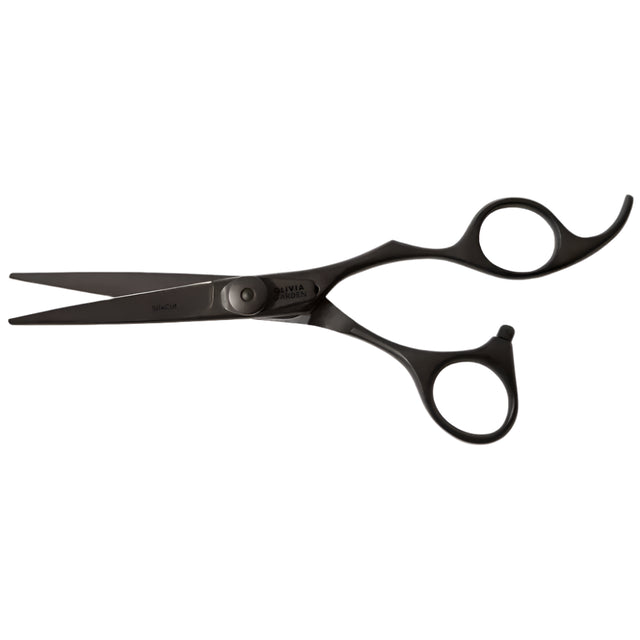 Olivia Garden Silkcut 5.75’’ Matt Black Edition – Professzionális fodrászolló ergonomikus kialakítással és ultra-pontos