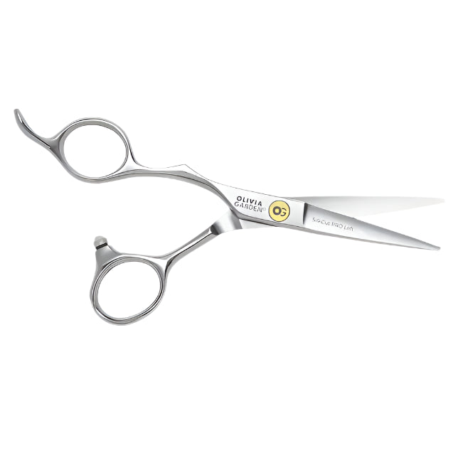 Olivia Garden SilkCut PRO Left 5’’ – Professzionális balkezes fodrászolló japán acélból ergonomikus kialakítással