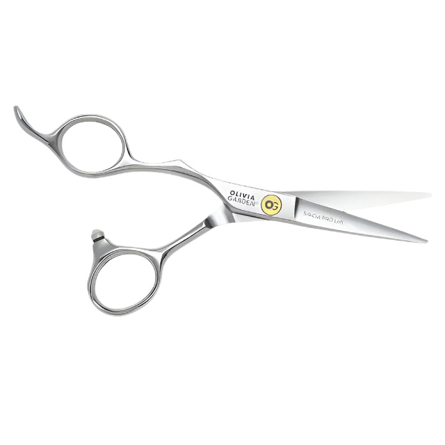 Olivia Garden SilkCut PRO Left 5’’ – Professzionális balkezes fodrászolló japán acélból ergonomikus kialakítással