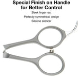 Olivia Garden StraightCut 5.75” – Foarfecă Profesională de Tuns cu Design Ergonomic Lamă Ultra-Ascuțită și Tăiere
