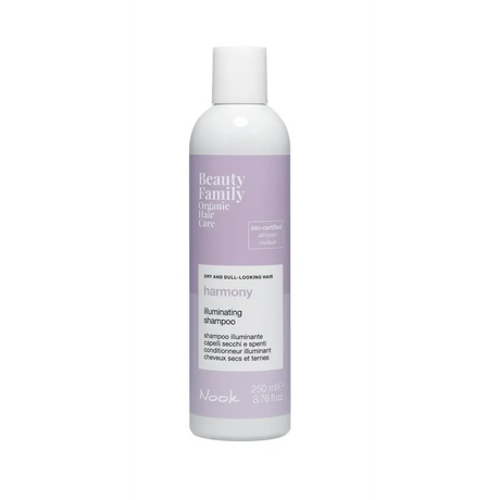 Organikus Sampon Az Élettelen ÉS Száraz Haj Csillogasára Nook Beauty Family Harmony Illuminating Shampoo 250ml - Haj