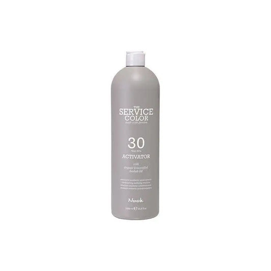 Oxidant Nook Service Color Activator 9% 30Vol pentru Rezultate Maxime și Formulă Îmbogățită cu Ulei de Baobab - 1000 ml