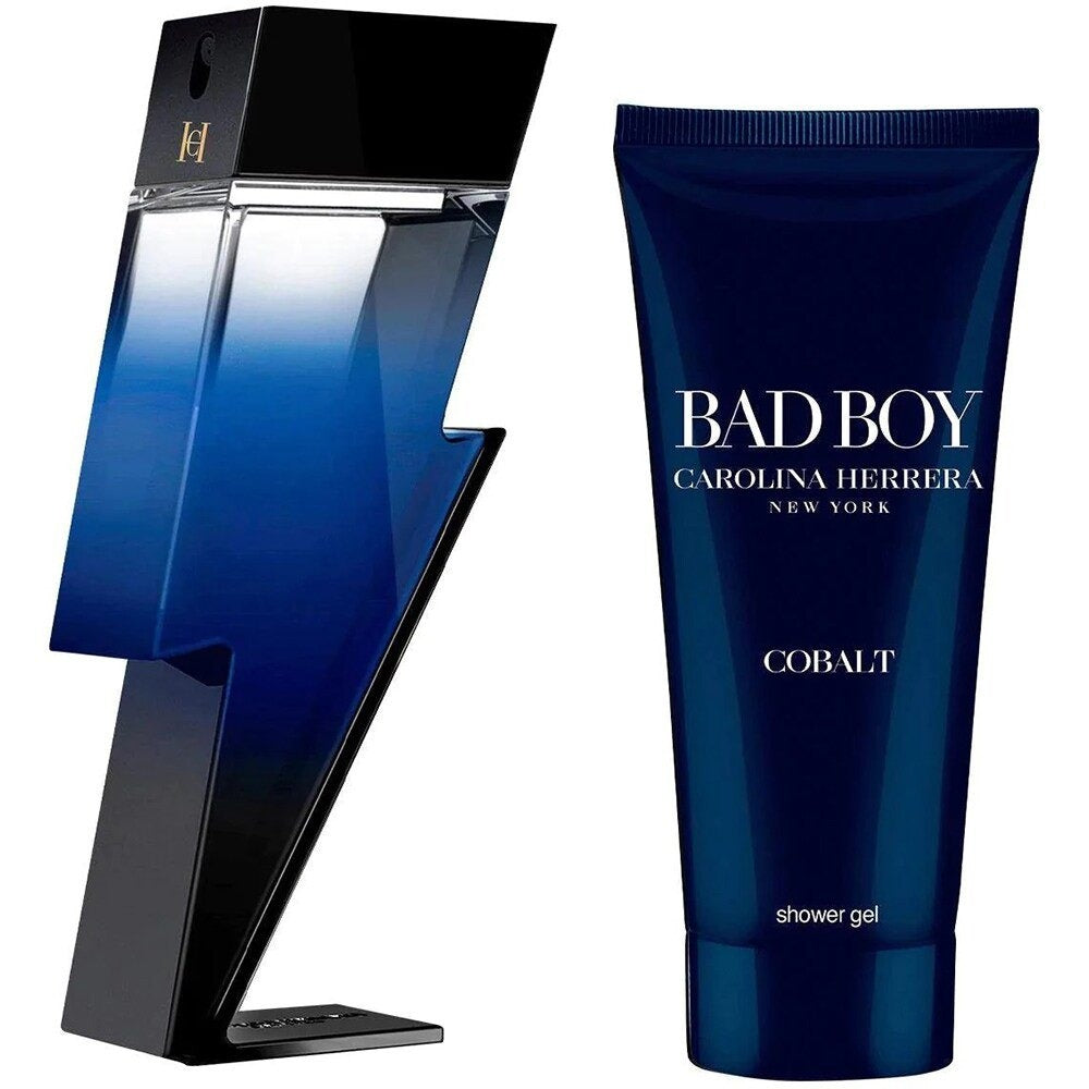 Carolina Herrera Bad Boy szett, Eau de Toilette és tusfürdő, bontott csomagolású