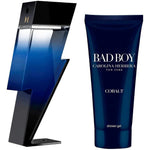 Carolina Herrera Bad Boy szett, Eau de Toilette és tusfürdő, bontott csomagolású