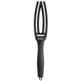 Perie Profesională Curbată Din Păr De Mistreț Și Nailon Olivia Garden Fingerbrush Care Iconic Boar&Nylon Full