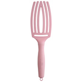 Perie Profesională Din Păr De Mistreț Și Nailon Olivia Garden Fingerbrush Boar&Nylon ThinkPink 2024 Soft Pink