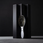 Olivia Garden Expert Care Oval Silver Kefe vaddisznósörtével