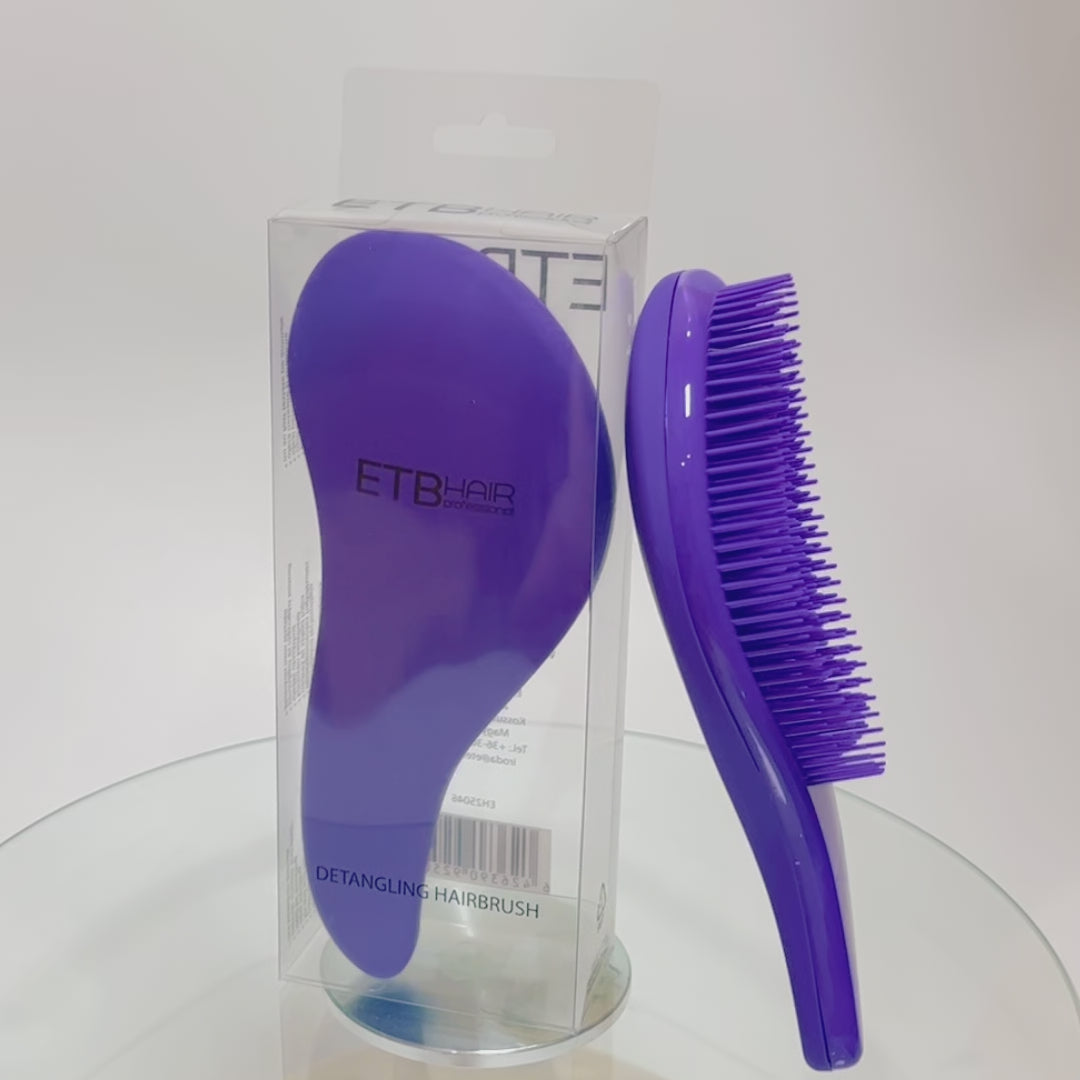 ETB Hair Professzionális Hajbontó Kefe 4az1-ben Lavender, Stílusos megoldás minden hajtípushoz