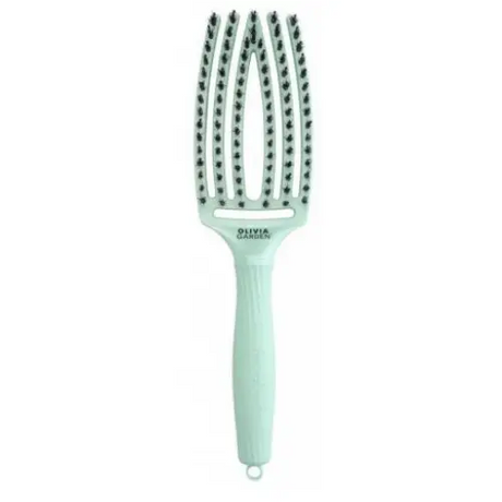 Professzionális Bontókefe Vaddisznó És Nilon Sörtékkel Fingerbrush Iconic Boar&Nylon - Arctic Teal - Haj