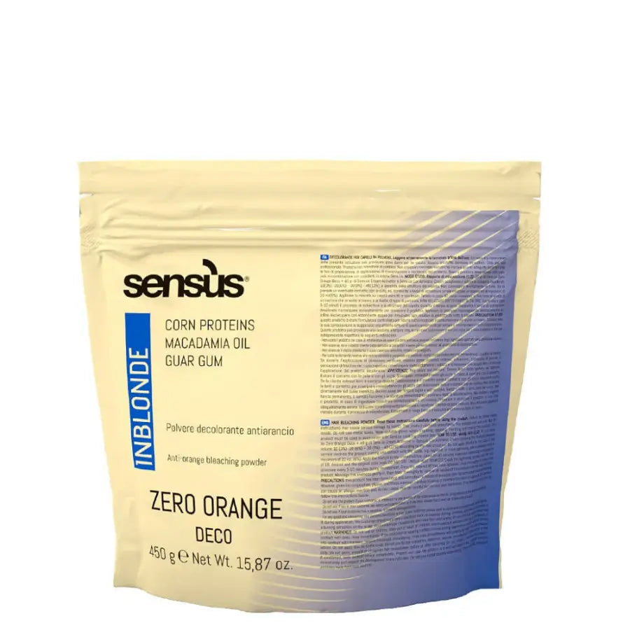 Sensus InBlonde Zero Orange Deco Szőkítőpor 450 g