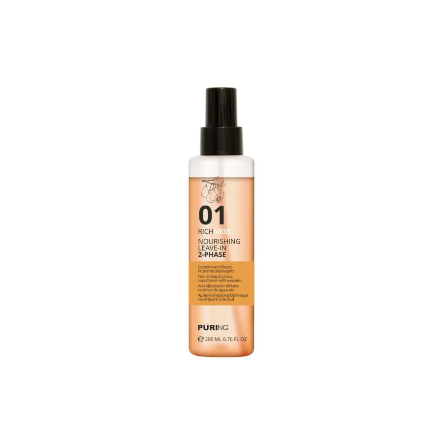 Puring Richness Leave-in 2Phase Kétfázisú öblítés nélküli hajbalzsam 200 ml