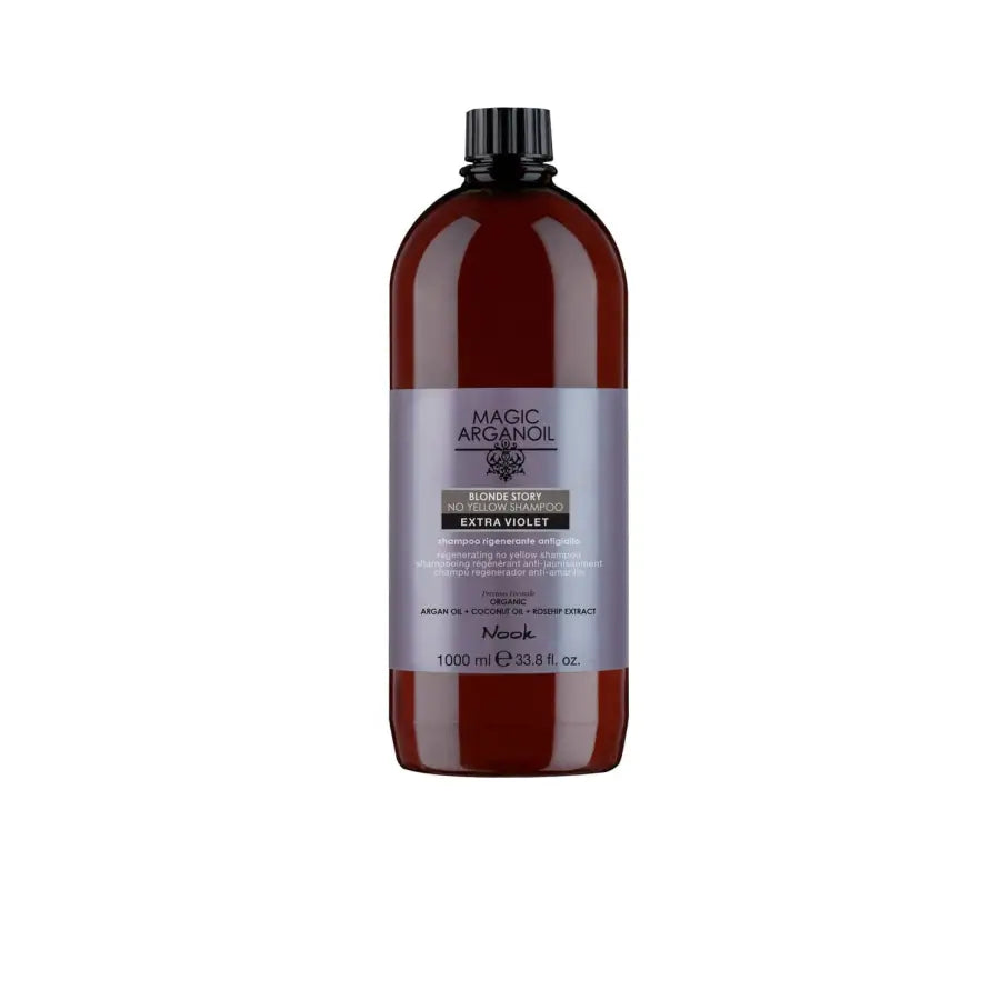 Șampon Extra Violet pentru Neutralizarea Reflexiilor Galbene Ideal pentru Părul Blond Nook Magic Arganoil Blonde Story