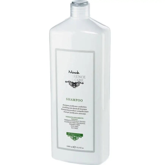 Șampon pentru Curățare Profundă Ideal pentru Scalpul Uscat cu Mătreață Nook Difference Hair Care Purifying - 1000 ml