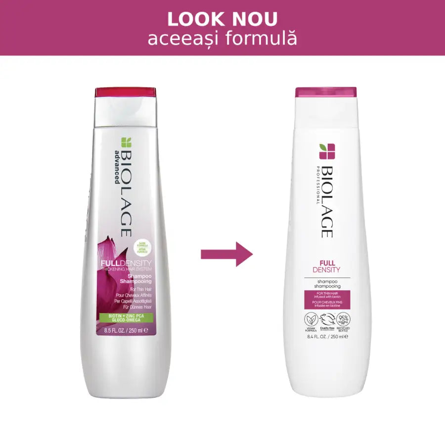 Șampon Profesional Biolage FullDensity – pentru Păr Subțire cu Biotină 250ml - Păr
