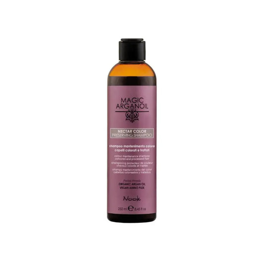 Șampon Profesional pentru Părul Vopsit – Protecție Strălucire și Îngrijire Naturală | Nook Magic ArganOil Nectar Color