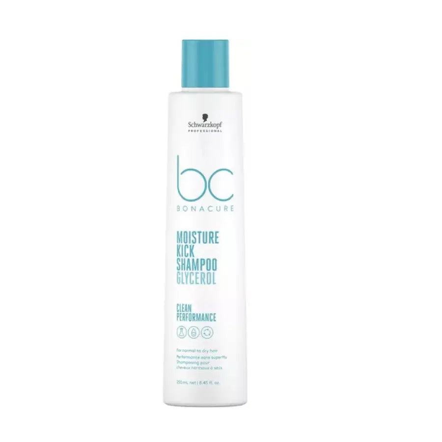 Schwarzkopf Professional Bonacure Clean Performance Moisture Kick Sampon Par Uscat Aspru 250ml