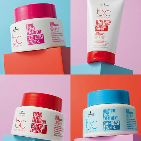 Schwarzkopf Professional Bonacure Color Freeze Silver Treatment 500ml – Mască Profesională Vegană pentru Păr Vopsit