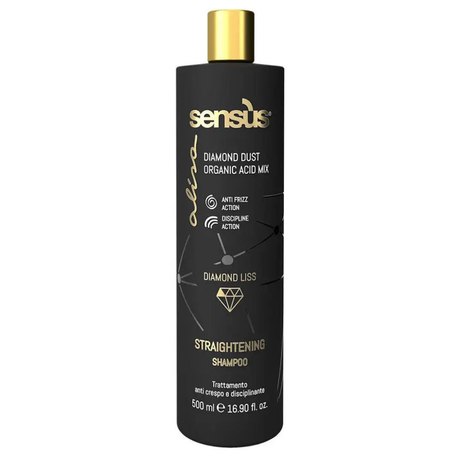 Sensus Alisa Straightening Shampoo Szöszösödés elleni kezelés 500 ml
