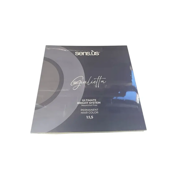 Sensus GIULIETTA Színskála – Professzionális Hajfesték Katalógus Ultimate Bright System Technológiával - Haj