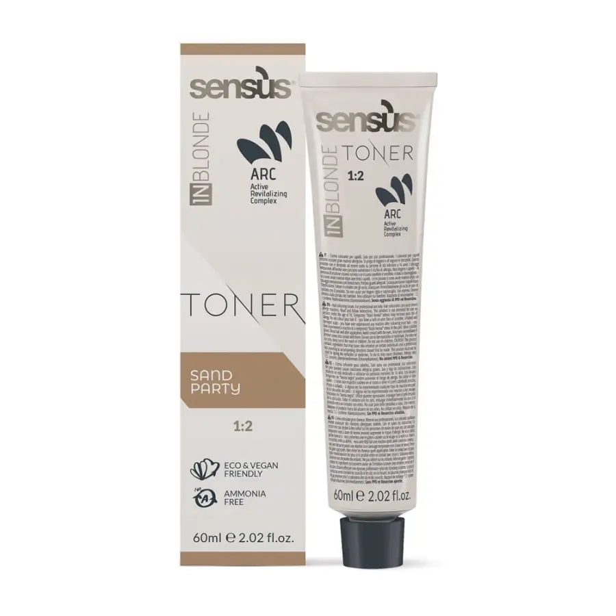 Sensus InBlonde Toner Demi-permanens hajfesték 60 ml
