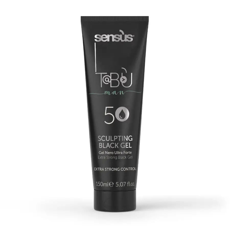 Sensus Tabu Man 5 Sculpting Black Gel Fekete hajzselé 150 ml
