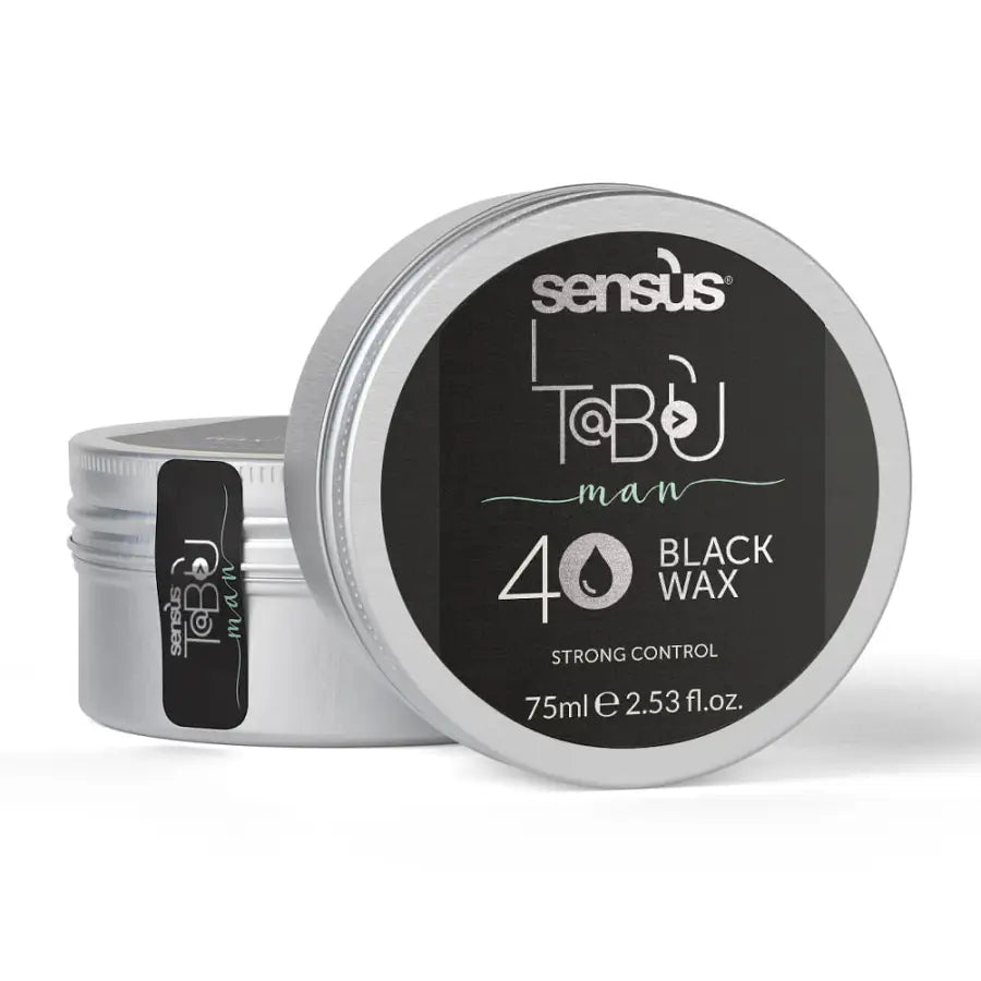 Sensus Tabu Man 4 Black Wax Fekete formázó gumi 75 ml