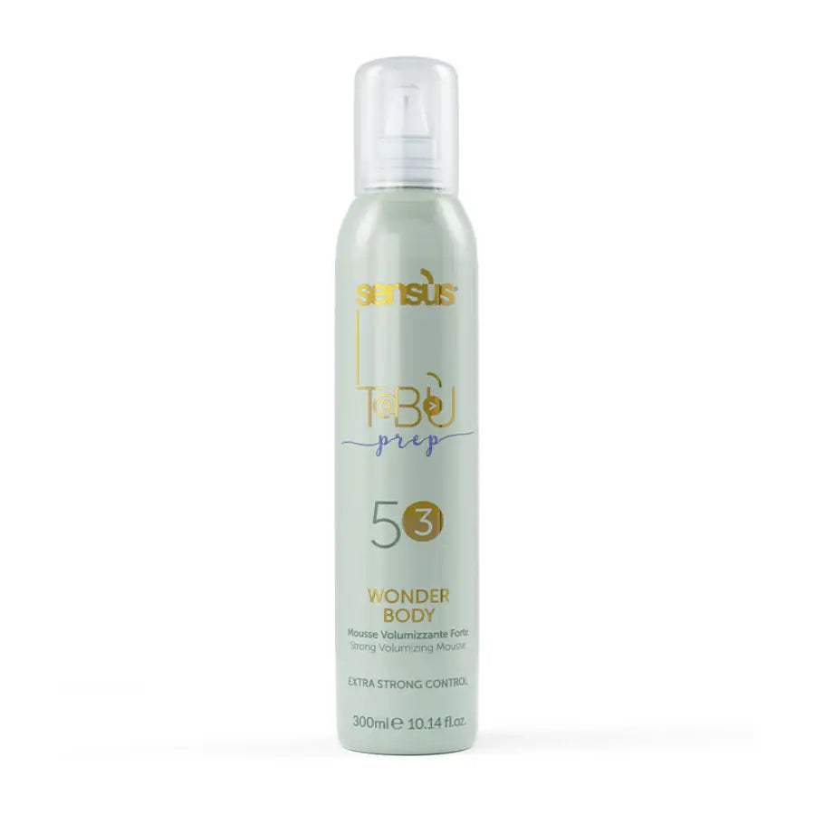 Sensus Tabu Prep 53 Wonder Body Erős volumennövelő hajhab 300 ml