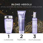 Kérastase Blond Absolu Fondant Holiday szett sampon, hajbalzsam és szérum