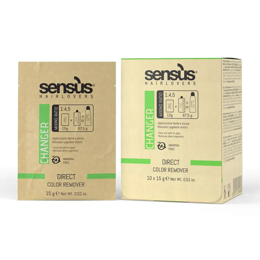 Sensus Changer Direct Color Remover Színeltávolító 10 x 15 g
