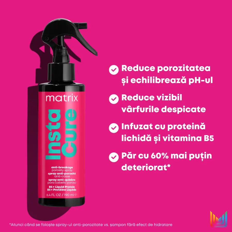Matrix Instacure Porosity Spray Öblítés nélküli hajkezelés 190 ml