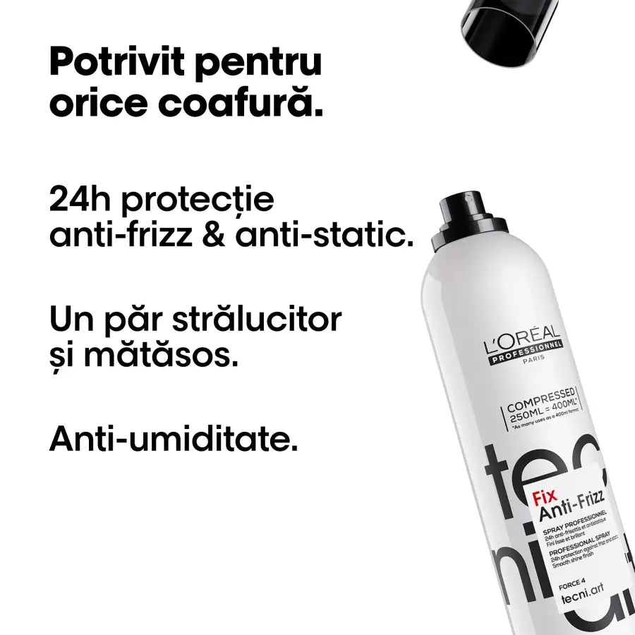 L'Oréal Professionnel Tecni.Art Fix Anti-Frizz Hajlakk 250 ml