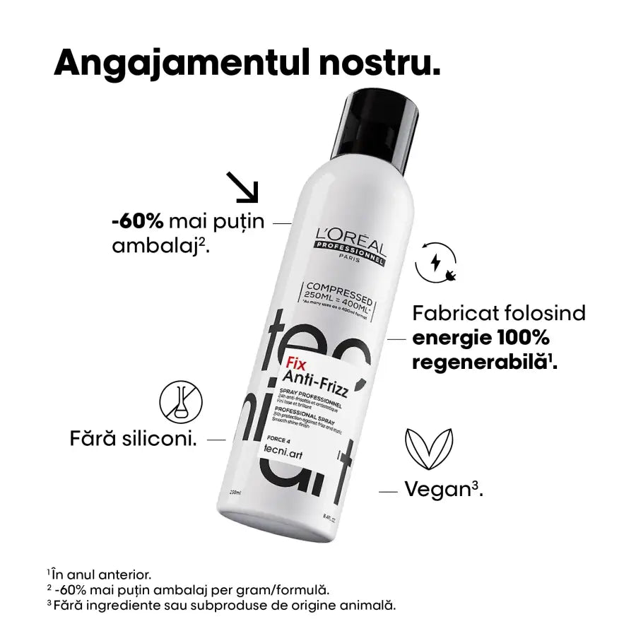L'Oréal Professionnel Tecni.Art Fix Anti-Frizz Hajlakk 250 ml