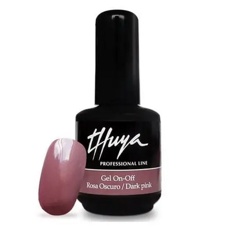 Thuya Gel On-Off Roz închis 14ml