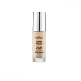 Topface 24H Super Stay Alapozó – Tartós Közepestől Erős Fedés Intenzív Hidratálás Hialuronsavval és Természetes Hatás