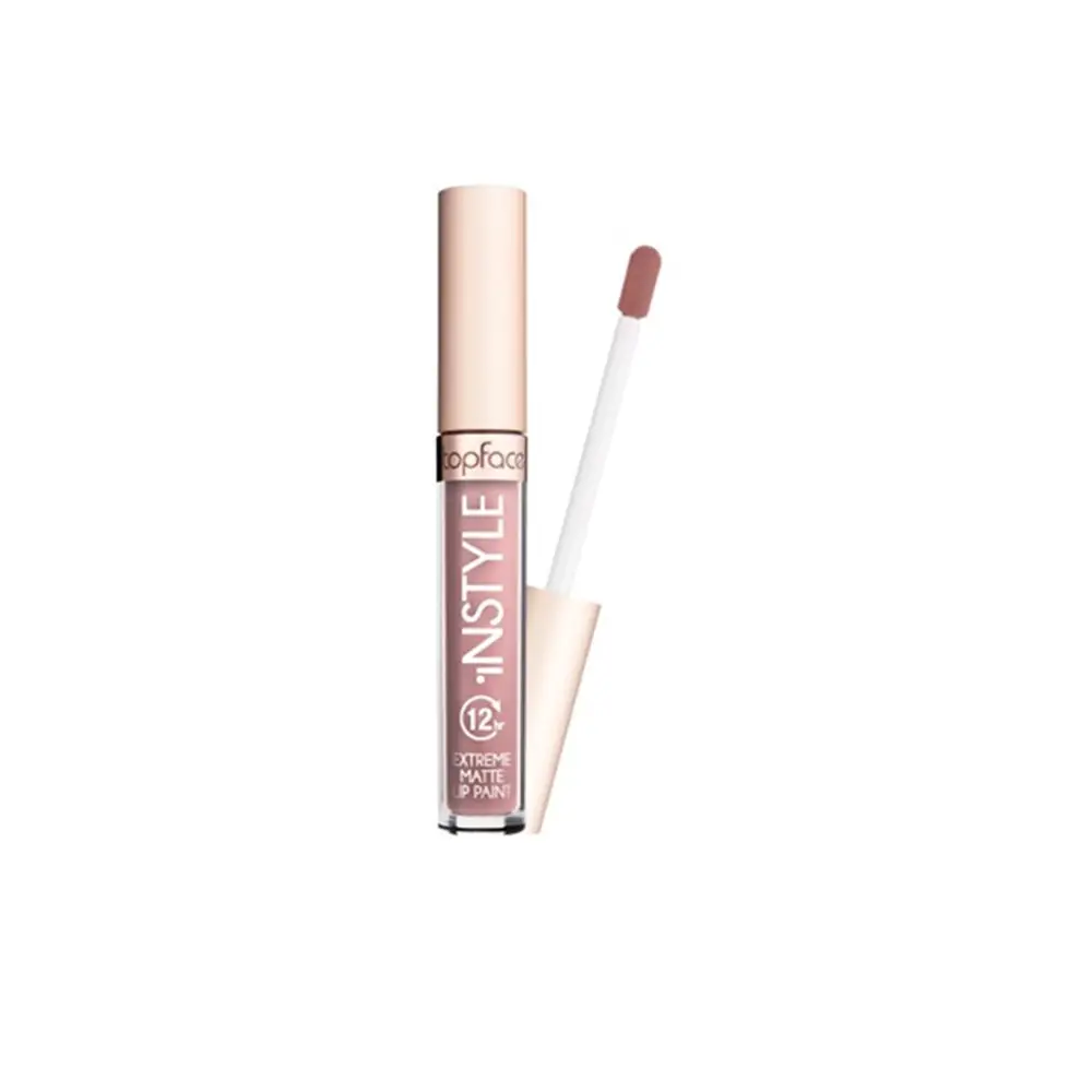 Topface Extreme Matte Instyle Folyékony Rúzs 12H – Intenzív Szín Ultra Matt Finish és Hosszantartó Kényelem - 023