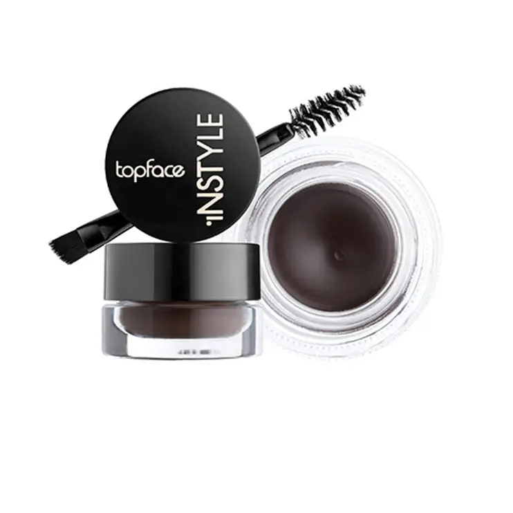 Topface Instyle Szemöldökzselé – Tökéletes Formázás Hosszantartó Fixálás és Természetes Ápolás Argan- és Mandulaolajjal