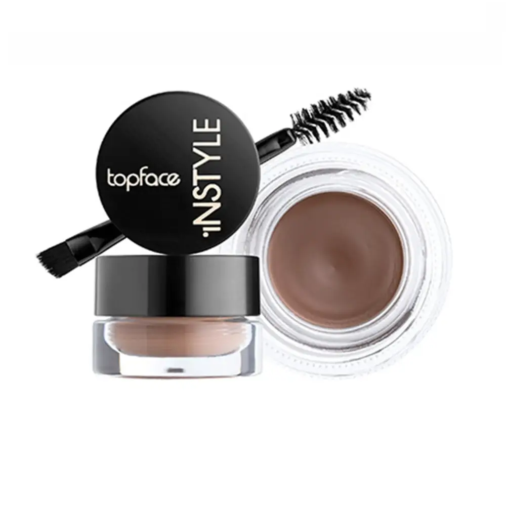 Topface Instyle Szemöldökzselé – Tökéletes Formázás Hosszantartó Fixálás és Természetes Ápolás Argan- és Mandulaolajjal