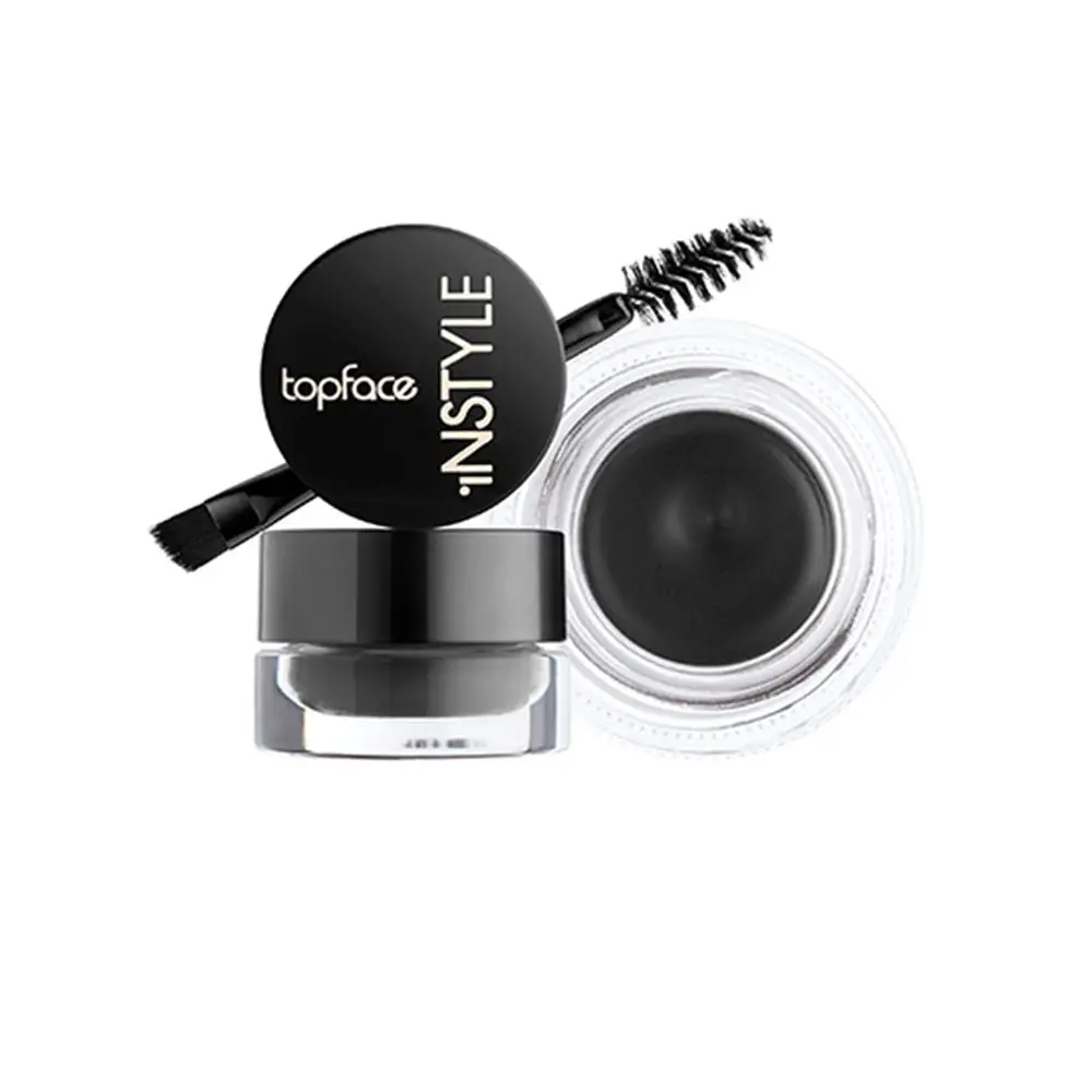 Topface Instyle Szemöldökzselé – Tökéletes Formázás Hosszantartó Fixálás és Természetes Ápolás Argan- és Mandulaolajjal