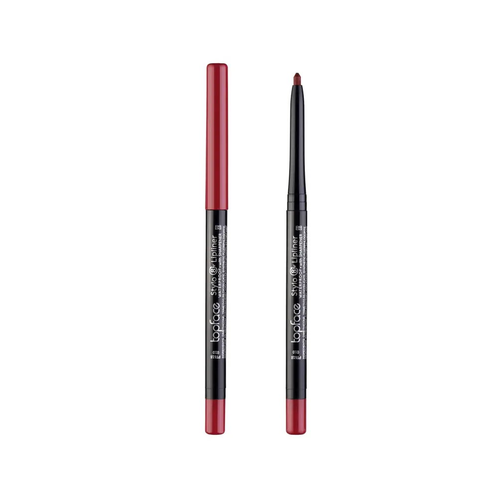 Topface Stylo Ajakkontúr Ceruza 8H – Vízálló Ultra-Krémes Textúra és Tökéletes Kontúr akár 8 órán át - 010 - Sminkelés