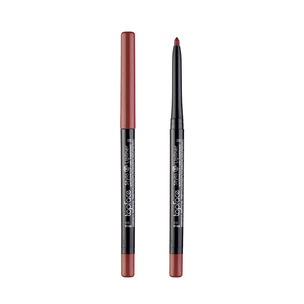 Topface Stylo Ajakkontúr Ceruza 8H – Vízálló Ultra-Krémes Textúra és Tökéletes Kontúr akár 8 órán át - 015 - Sminkelés
