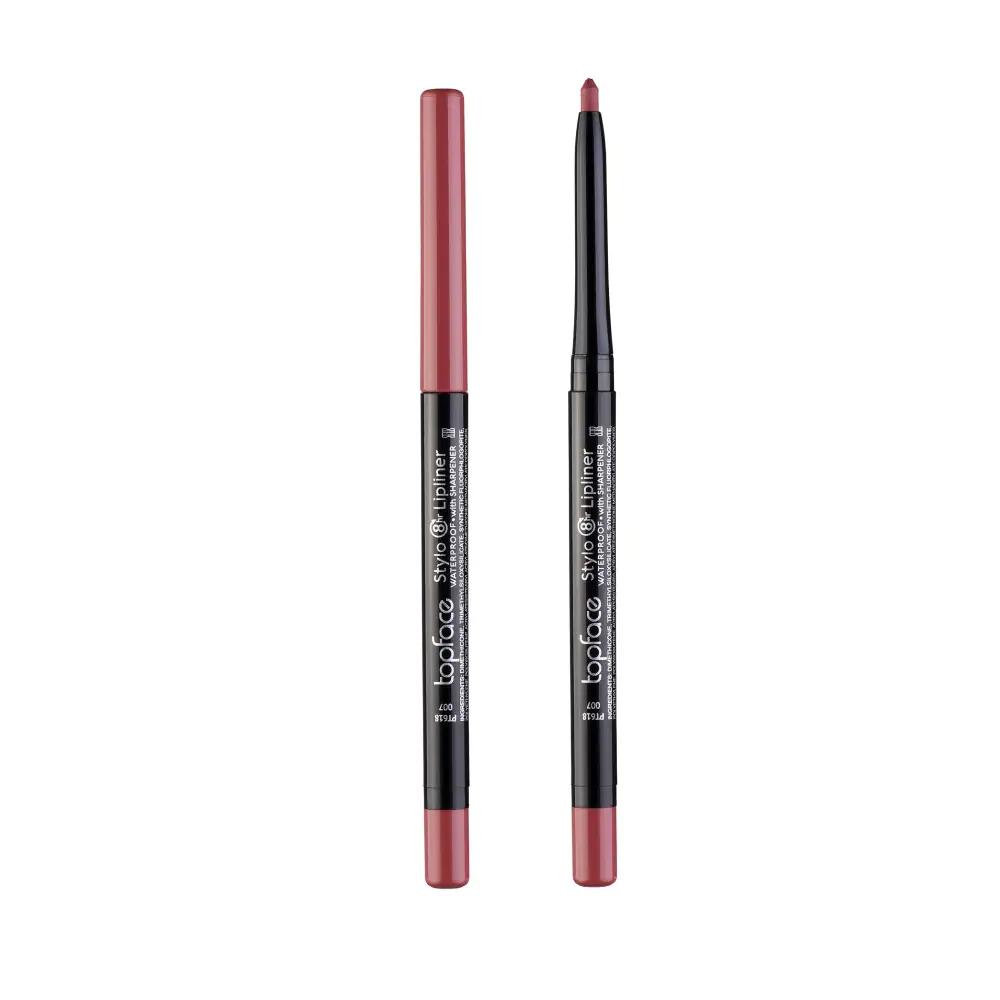Topface Stylo Ajakkontúr Ceruza 8H – Vízálló Ultra-Krémes Textúra és Tökéletes Kontúr akár 8 órán át - 007 - Sminkelés