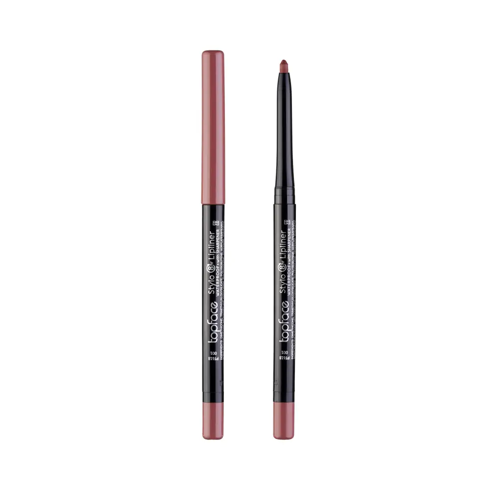 Topface Stylo Ajakkontúr Ceruza 8H – Vízálló Ultra-Krémes Textúra és Tökéletes Kontúr akár 8 órán át - 001 - Sminkelés