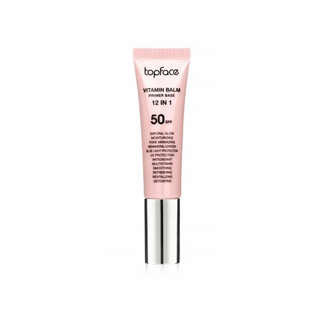 Topface Vitamin Balm Primer Base 12 az 1-ben – Vitaminos sminkalap a tökéletes ragyogó és hosszan tartó arcbőrért