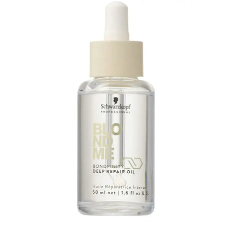 Ulei Reparator Schwarzkopf BLONDME Bondfinity Repair Oil – Regenerare Strălucire și Protecție Termică pentru Părul