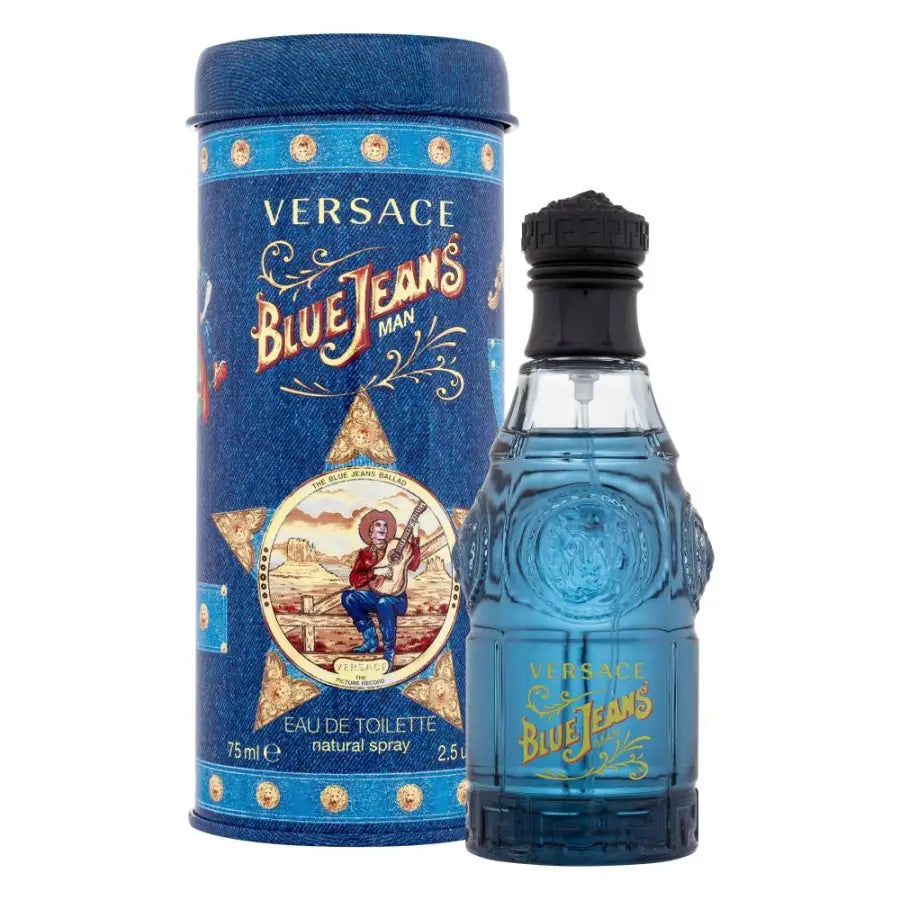 Versace Blue Jeans Eau de Toilette férfiaknak 75 ml