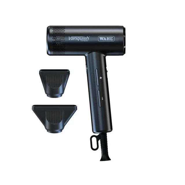 Wahl Vanquish Compact – Professzionális hajszárító 1600W digitális motorral és kompakt kialakítással - Hajformázó
