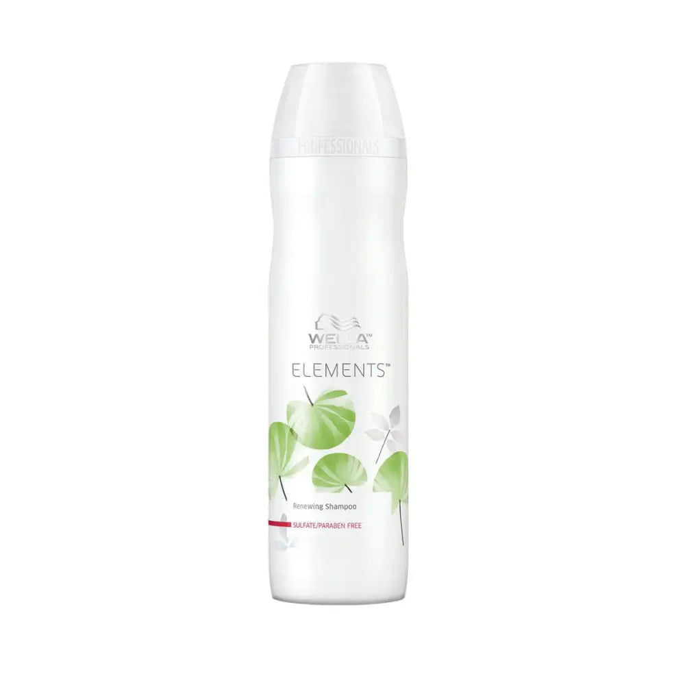 Wella Elements Megújító Sampon – Szulfát- és Parabénmentes Regenerálás - 250 ml - Haj