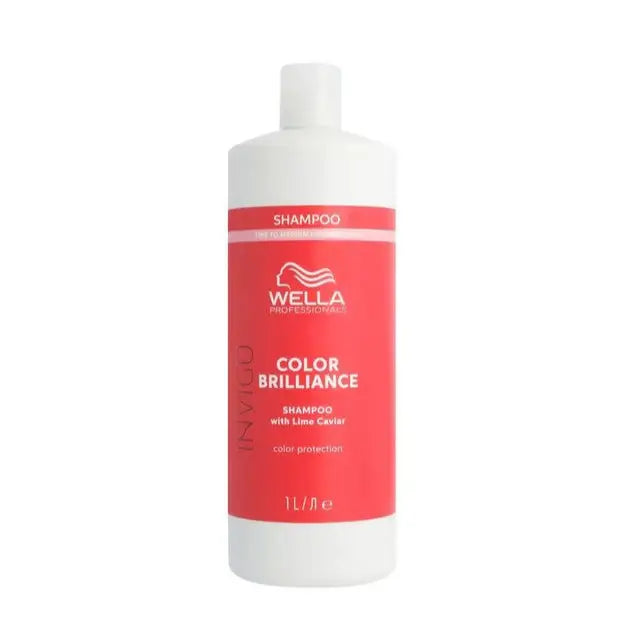 Wella Professionals Invigo Brilliance Sampon vékony szálú és normál hajra 1000 ml