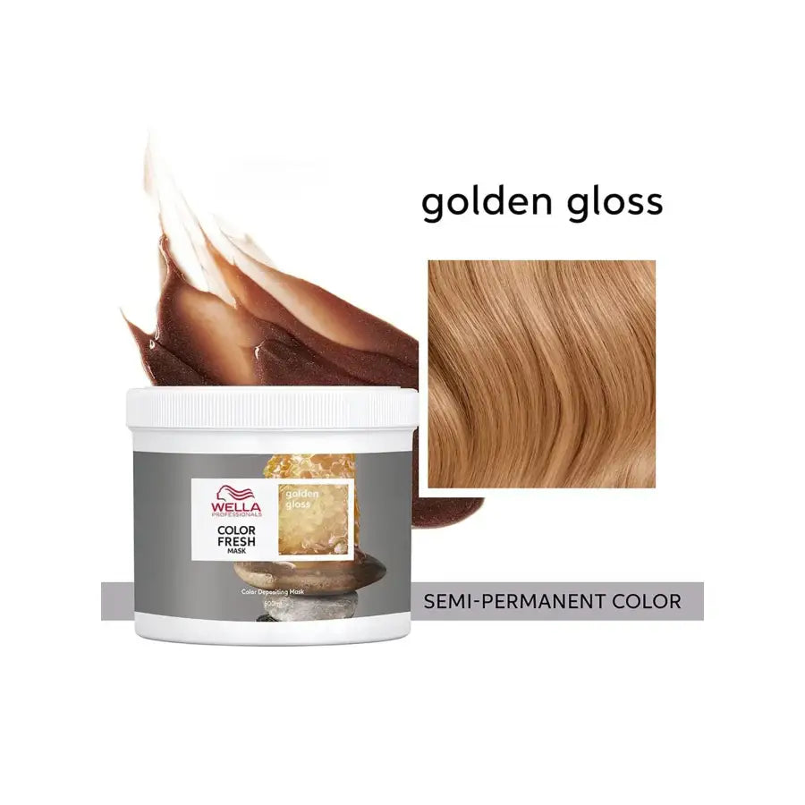 Wella Professionals Color Fresh Golden Gloss árnyaló hajpakolás 500 ml